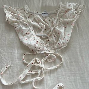 Heart pattern wrap too